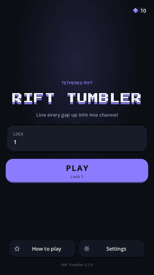 Rift Tumbler screenshot